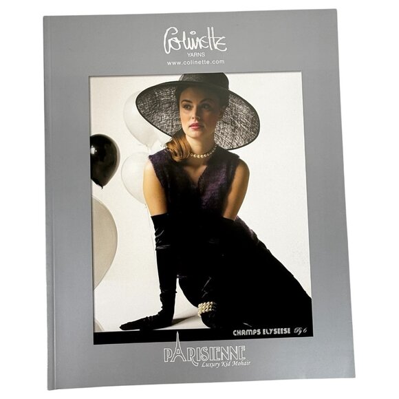 3 Colinette Yarn Pattern Books Knitting Carefree Collection Parisienne Movie Sta - Picture 9 of 12